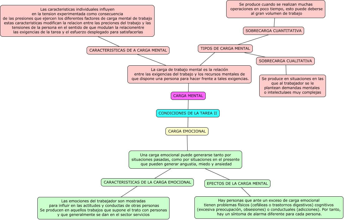 CARGA MENTAL Y CARGA EMOCIONAL